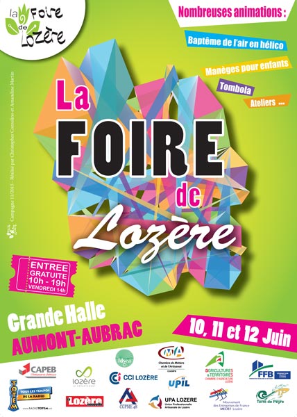 Affiche du salon La Foire de Lozère - édition 2016