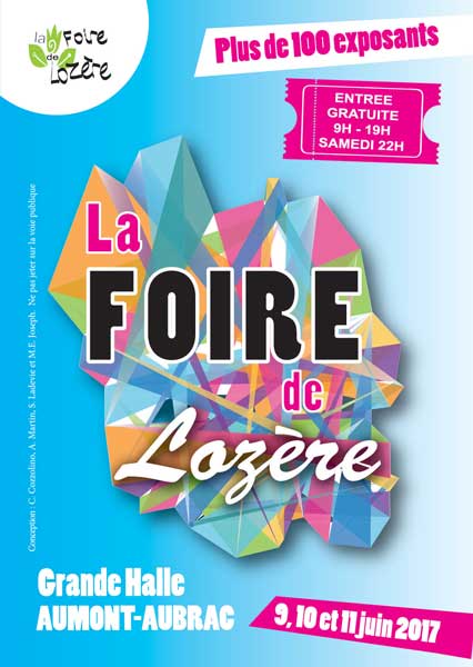 Affiche du salon La Foire de Lozère - édition 2017